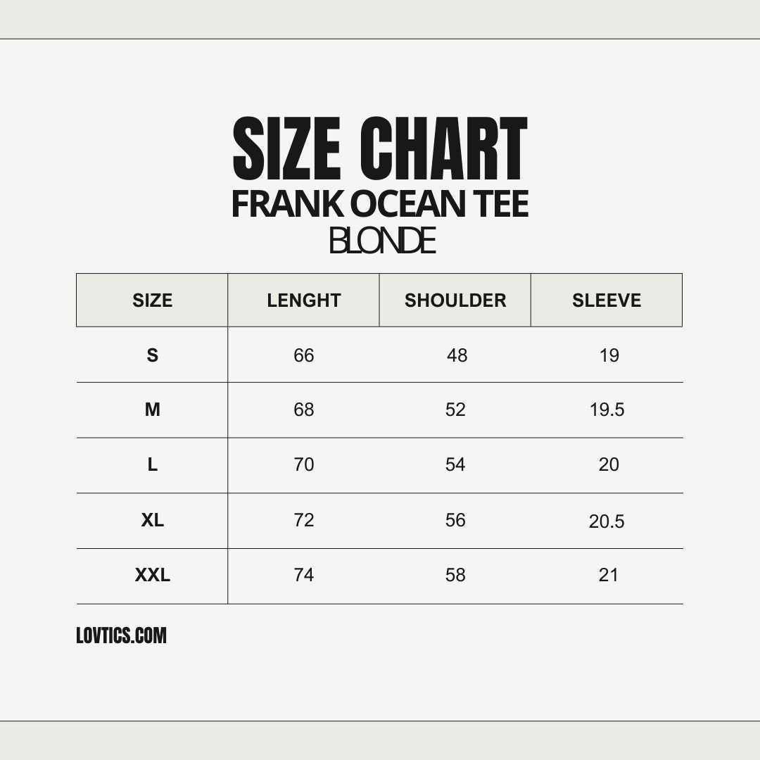 FRANK OCEAN TEE