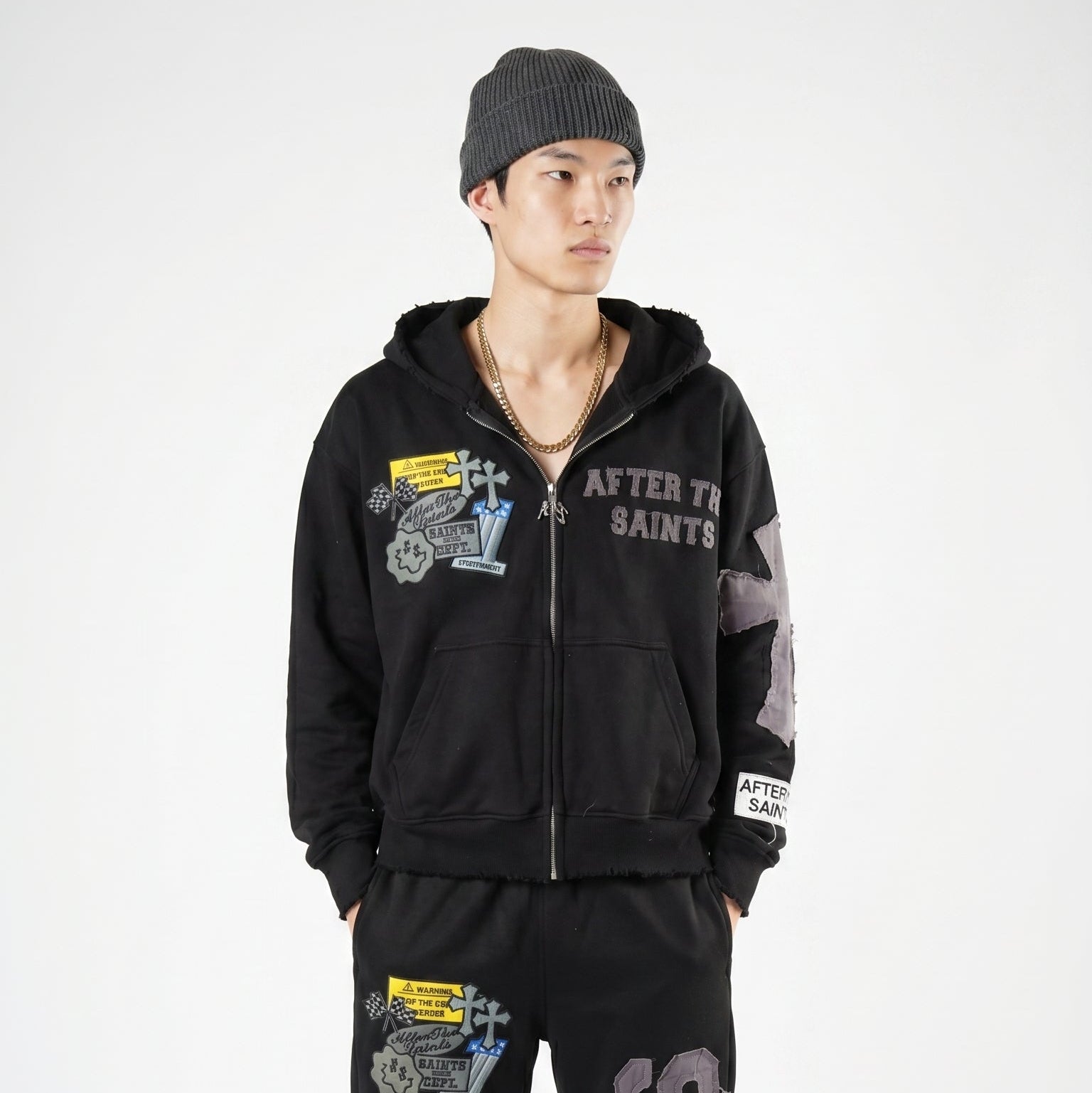 SAINTS ZIP SET